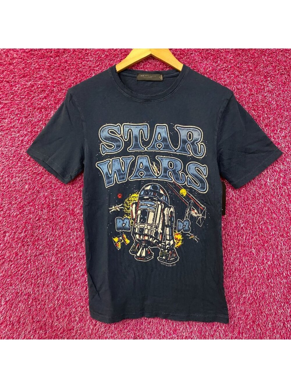 Star Wars R2-D2 Astromech Droid Graphic Blue T-Shirt XS